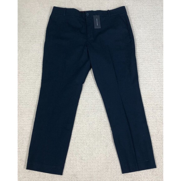 NEW Tommy Hilfiger Riley Chino Pants Womens Navy Blue Size 18 Stretch Skinny - Picture 1 of 10